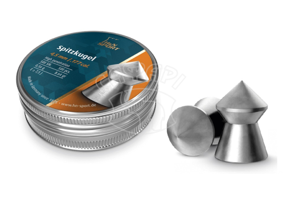 Пневматические пули H&N Diabolo Spitzkulgen k .177 500 шт