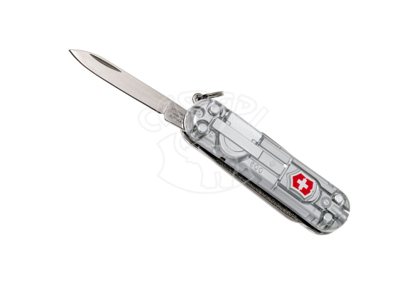 Мультитул-брелок Victorinox Signature Lite з лихтариком та ручкою Transparant
