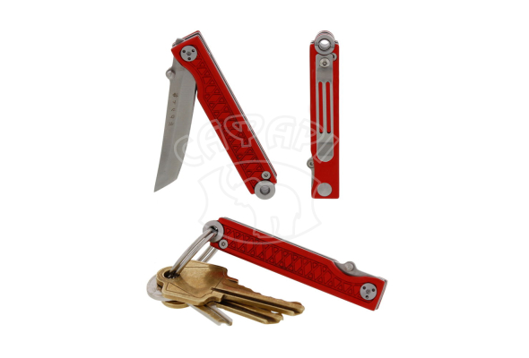 Нож-брелок StatGear Samurai червоний