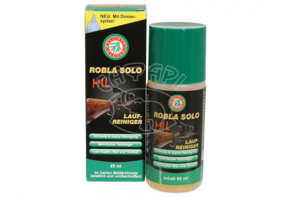 Жидкость для чистки стволов Klever Ballistol Robla Solo MIL 65мл