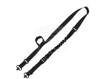 Ремень двухточечный GrovTec с QD-антабками  черный