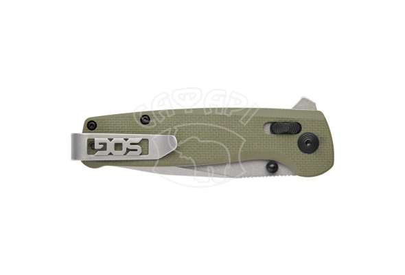 Ніж з складаний лезом SOG Terminus XR G10 OD Green