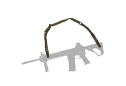Ремень ружейный двухпозиционный SD-point sling Coyote
