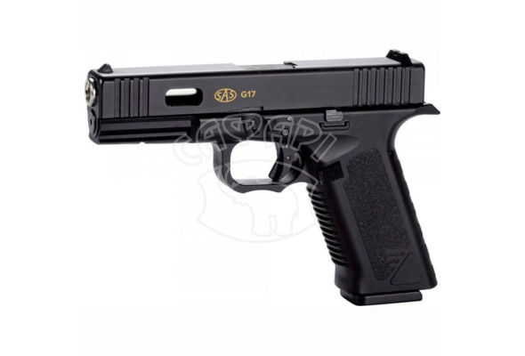 Пістолет пневматичний SAS G17 (Glock 17) Blowback. Корпус - пластик