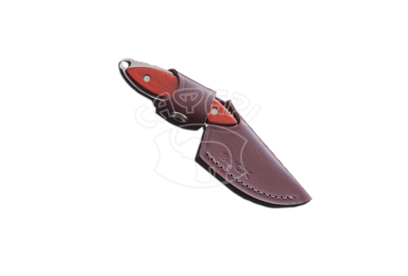 Ніж з фіксованим лезом Buck Mini Alpha Hunter Rosewood