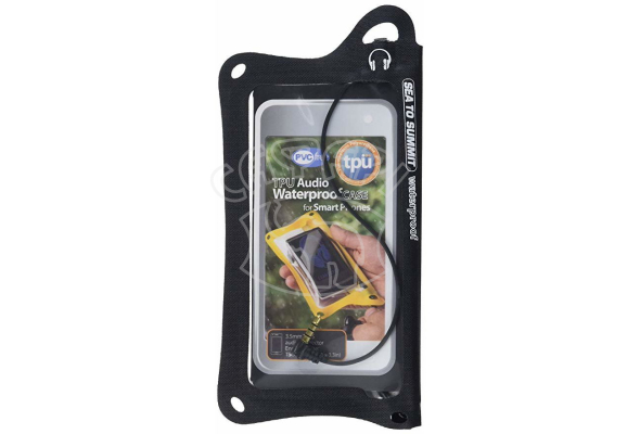 Водонепроницаемый чехол c аудиоразъемом Sea To Summit TPU Audio W/P Case for Smartphone Black