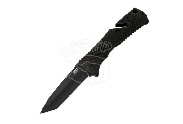 Нож складной SOG Trident Tanto Black TiNi