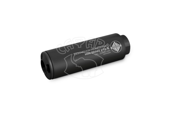 Саундмодератор Zerosound TITAN MINI BRAKE II Al кал. 223 Rem (в комплекте с ДГК) резьба 1/2-28. Black