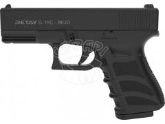Стартовый пистолет Retay G 19C 9 мм Black