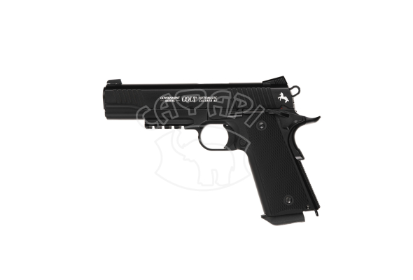 Пистолет пневматический Umarex  Colt M45 CQBP BLACK Blowback