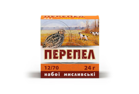 Дріб ТАХО Перепел 24гр. Кал. 12/70 N9