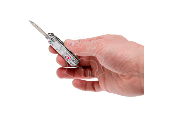 Мультитул-брелок Victorinox Signature Lite з лихтариком та ручкою Transparant