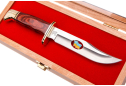 Нож с фиксированным клинком Buck 119 Ukrainian wood