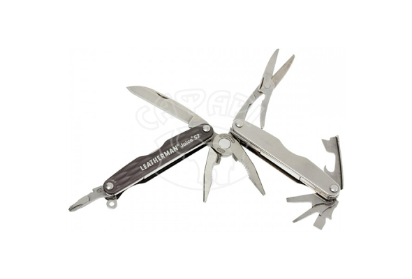 Мультитул Leatherman Juice S2 Granite Gray чохол шкіра