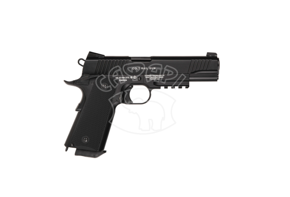 Пистолет пневматический Umarex  Colt M45 CQBP BLACK Blowback
