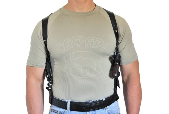 Кобура плечевая A-Line 3-слойная с 2-мя подсумками для ПМ