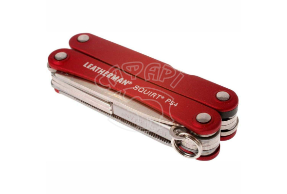 Мультитул-брелок Leatherman Squirt PS4 Red