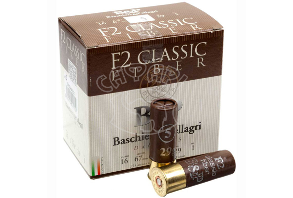 Дробь B&P F2 CLASSIC FIBER 29гр. Кал. 16/67 N4