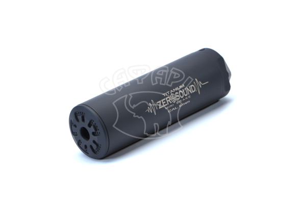 Саундмодератор Zerosound TITAN MINI BRAKE 9 мм резьба 15*1 Black