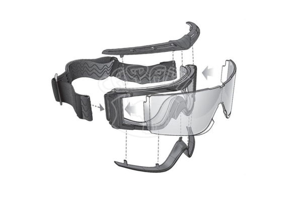 Тактические очки Bolle Bolle X810