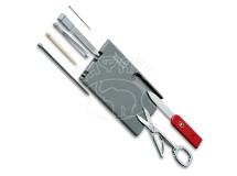 Нож-кредитка Victorinox SwissCard Red/Silver