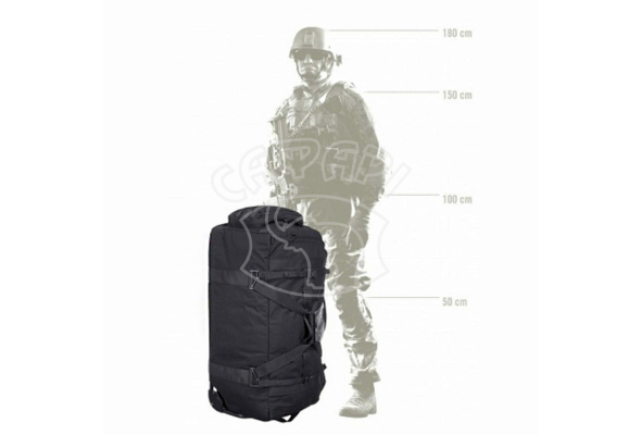 Тактична сумка на колесах Tasmanian Tiger Transporter Heavy Frame Black