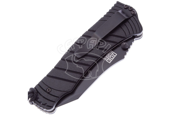 Ніж складаний Ontario Utilitac II Tanto JPT-4S BP Black