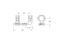 Моноблок AUDERE Levitas Diam 30 H40 Bronze