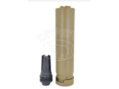 Саундмодератор + ДГК MYSTIC Medusa .223 / 5.56 / 5.45 резьба 1/2-28 UNEF Coyote