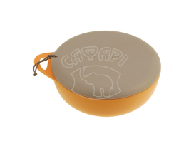 Миска с крышкой Sea To Summit Delta Bowl with Lid Orange/Grey купить