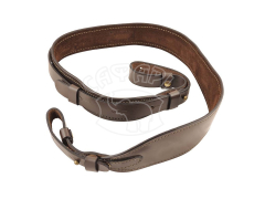 Ремень ружейный A-Line М46 кожаный на подкладе, контурный