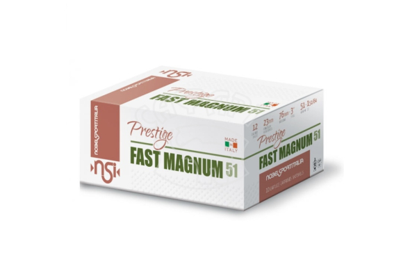 Дробь Nobel Sport Italy FAST MAGNUM 51 гр. LINEA PRESTIGE к.12/76 №3