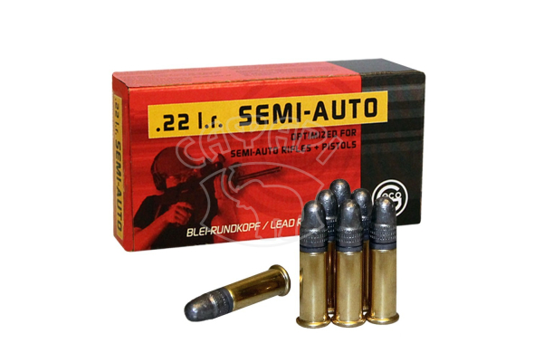 Патрон Geco Semi-Auto кал.22 LR, пуля BR