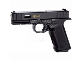 Пистолет пневматический SAS G17 (Glock 17) Blowback. Корпус - пластик купить